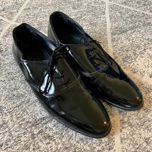 PVC Patent Dress Shoes
